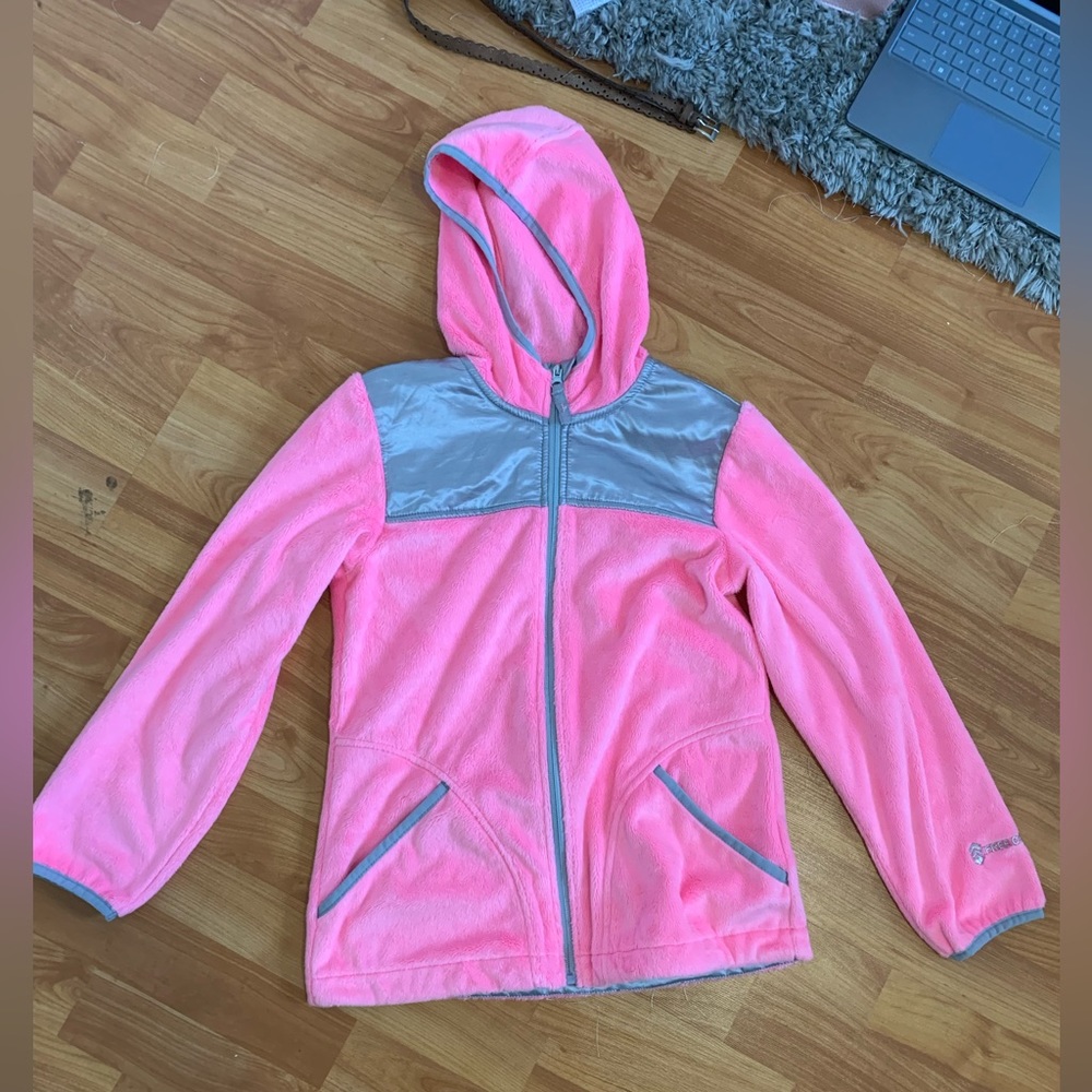 Free Country Pink Zip-Up Hoodie